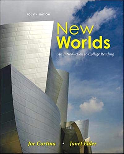 Beispielbild fr New Worlds: An Introduction to College Reading zum Verkauf von Unique Books For You