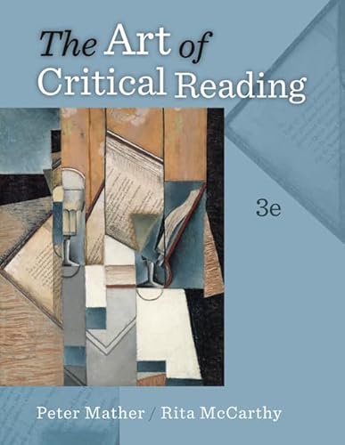 Stock image for The Art of Critical Reading for sale by Better World Books: West