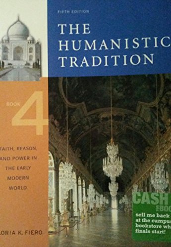 Stock image for HUMANISTIC TRADITION,BOOKS 4,5, and 6 for sale by ThriftBooks-Atlanta