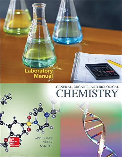 9780073511252: Laboratory Manual for General, Organic, and Biological Chemistry (WCB CHEMISTRY)