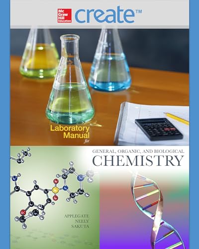 9780073511252: Laboratory Manual for General, Organic, and Biological Chemistry (WCB CHEMISTRY)