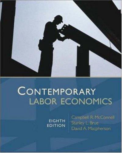 Imagen de archivo de Contemporary Labor Economics a la venta por ZBK Books