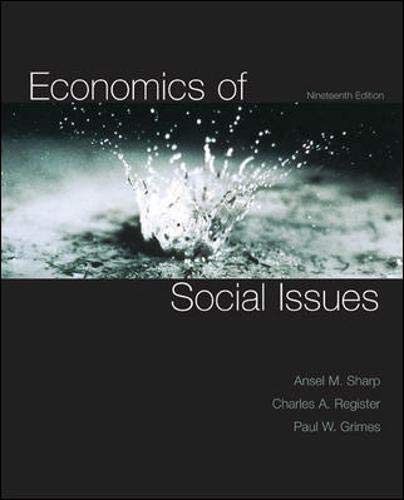 9780073511337: Economics of Social Issues (The Mcgraw-Hill Series Economics)