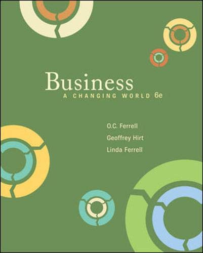 9780073511665: Business: A Changing World