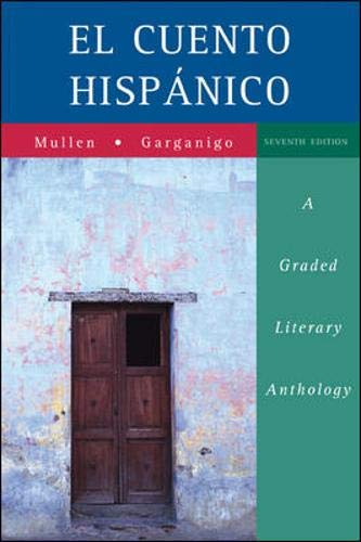 Stock image for El cuento hispánico: A Graded Literary Anthology for sale by BooksRun