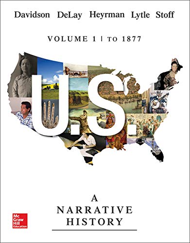 Stock image for U.s.: A Narrative History to 1877 for sale by BooksRun