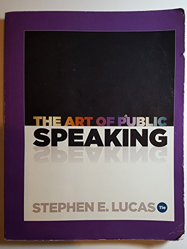 9780073513386: The Art of Public Speaking
