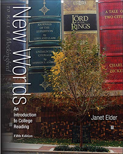 9780073513508: New Worlds: An Introduction to College Reading (DEVELOPMENTAL ENGLISH)