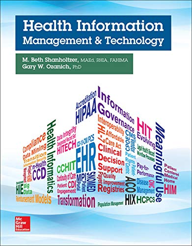 Stock image for Health Information Management and Technology (P.S. Health Occupations) for sale by HPB-Red