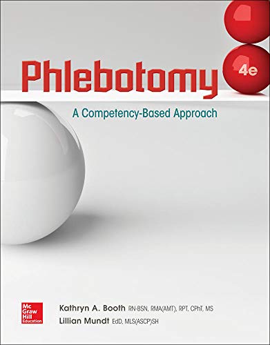 Stock image for Phlebotomy: A Competency Based Approach for sale by HPB-Red