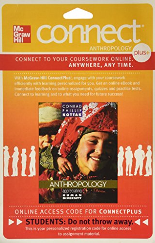 Imagen de archivo de Connect Plus Anthropology with LearnSmart Access Card for Kottak Appreciating Anthropology 15e a la venta por BookHolders