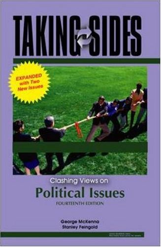 Beispielbild fr Taking Sides: Clashing Views on Political Issues, Expanded zum Verkauf von WeSavings LLC