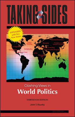Stock image for World Politics, Expanded: Taking Sides - Clashing Views in World Politics, Expanded for sale by The Book Spot