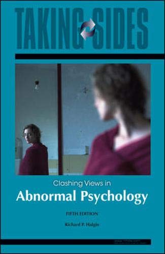 Imagen de archivo de Taking Sides : Clashing Views in Abnormal Psychology a la venta por Better World Books