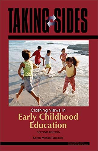 Stock image for Taking Sides: Clashing Views in Early Childhood Education for sale by Better World Books: West