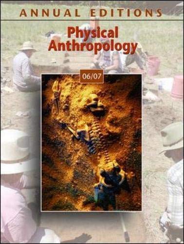 Stock image for Annual Editions: Physical Anthropology 06/07 for sale by HPB-Red