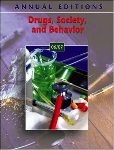 Beispielbild fr Drugs, Society, and Behavior zum Verkauf von Better World Books: West