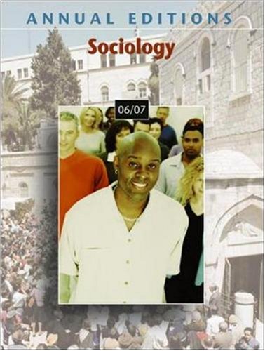 9780073516080: Annual Editions: Sociology 06/07