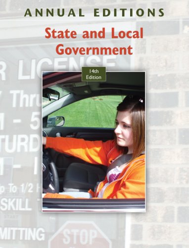 Stock image for State and Local Government for sale by BookHolders
