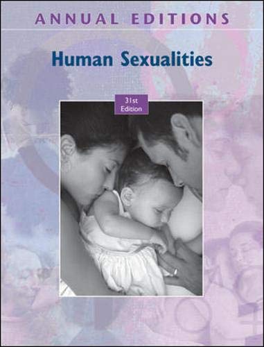 Beispielbild fr Human Sexualities zum Verkauf von Better World Books