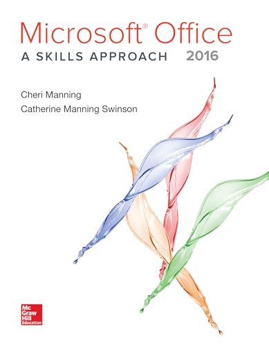Stock image for Microsoft Office 2016: A Skills Approach for sale by GF Books, Inc.