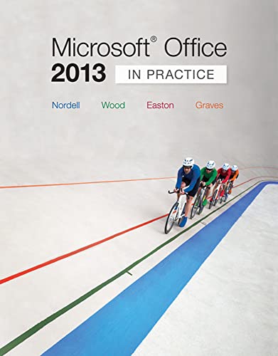 Imagen de archivo de Microsoft Office 2013: In Practice a la venta por BookHolders