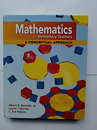 Imagen de archivo de Mathematics for Elementary Teachers: A Conceptual Approach a la venta por SecondSale