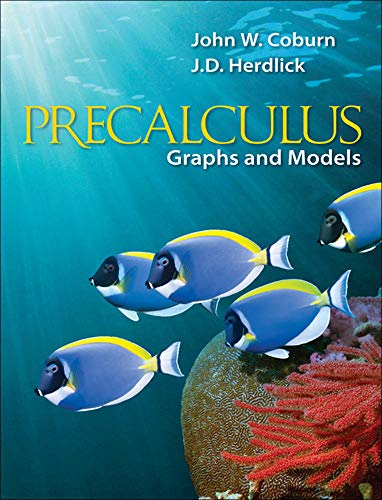 Immagine dell'editore per Precalculus: Graphs & Models venduto da Wrigley Books