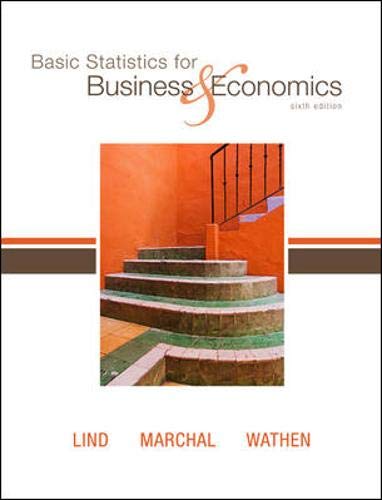 9780073521428: Basic Statistics for Business and Economics