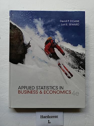 Beispielbild fr Applied Statistics in Business and Economics zum Verkauf von The Book Spot