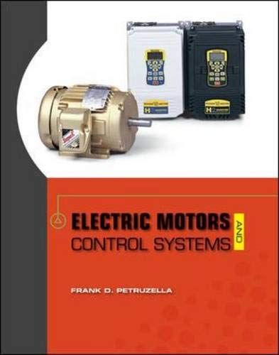 Imagen de archivo de Electric Motors and Control Systems a la venta por Byrd Books