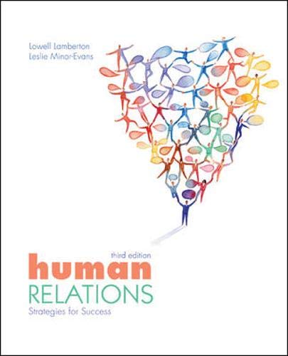 Stock image for Human Relations for sale by ThriftBooks-Dallas