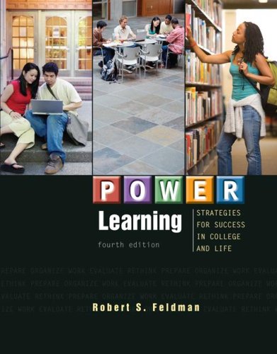 Stock image for P.O.W.E.R. Learning: Strategies for Success in College and Life for sale by Decluttr