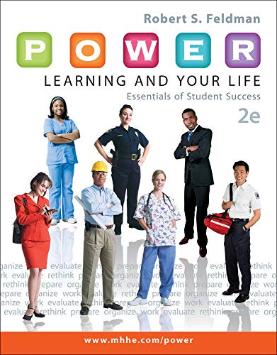 Beispielbild fr P. O. W. E. R. Learning and Your Life: Essentials of Student Success zum Verkauf von Better World Books