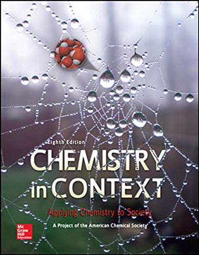Beispielbild fr Chemistry in Context zum Verkauf von Jenson Books Inc
