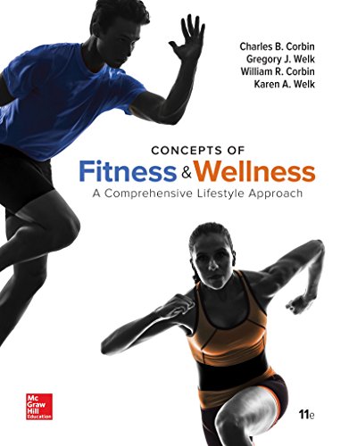 Stock image for Concepts of Fitness And Wellness: A Comprehensive Lifestyle Approach, Loose Leaf Edition for sale by HPB-Red