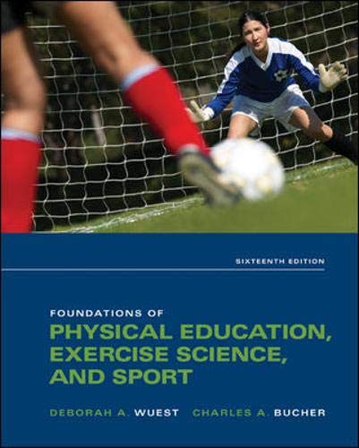 Imagen de archivo de Foundations of Physical Education, Exercise Science, and Sport a la venta por SecondSale