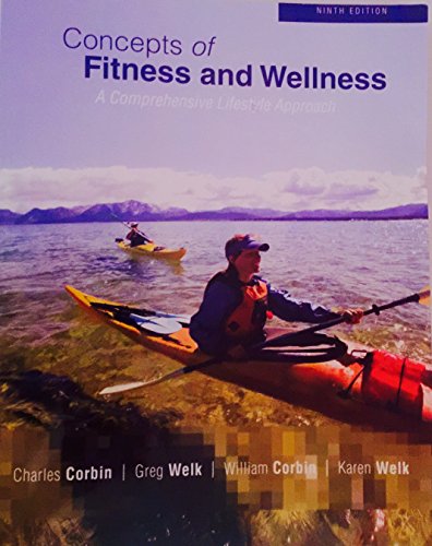 Imagen de archivo de Concepts of Fitness And Wellness: A Comprehensive Lifestyle Approach a la venta por SecondSale