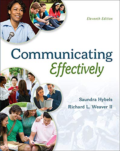 Imagen de archivo de COMMUNICATING EFFECTIVELY a la venta por BooksRun