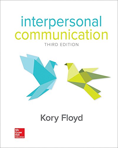 Imagen de archivo de Looseleaf for Interpersonal Communication a la venta por HPB-Red