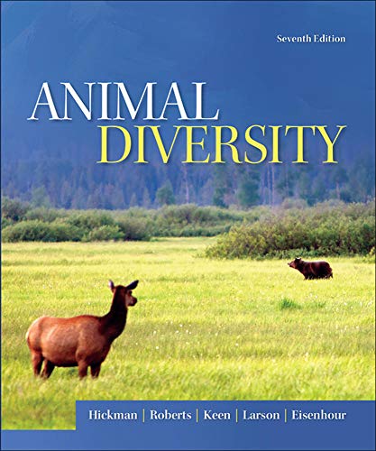 9780073524252: Animal Diversity - Hickman, Cleveland; Roberts, Larry; Keen,  Susan; Larson, Allan; Eisenhour, David: 0073524255 - AbeBooks