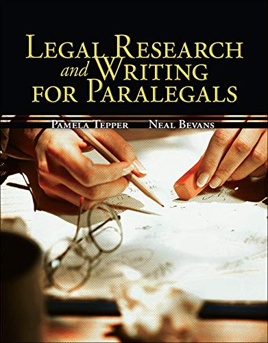 Stock image for Legal Research Writing for Paralegals for sale by New Legacy Books