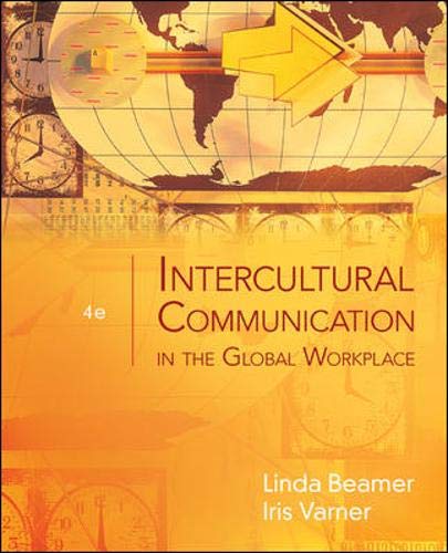 Beispielbild fr Intercultural Communication in the Global Workplace zum Verkauf von Wonder Book