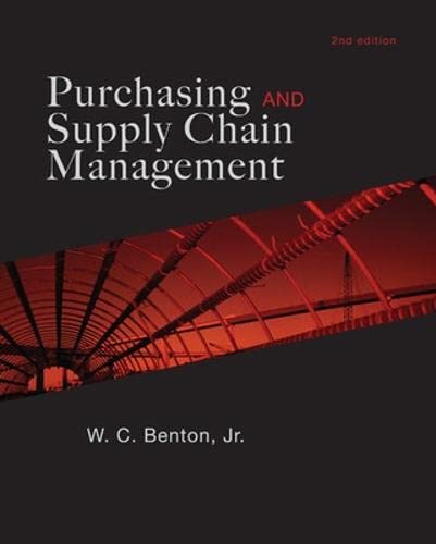 9780073525198: Purchasing and Supply Chain Management