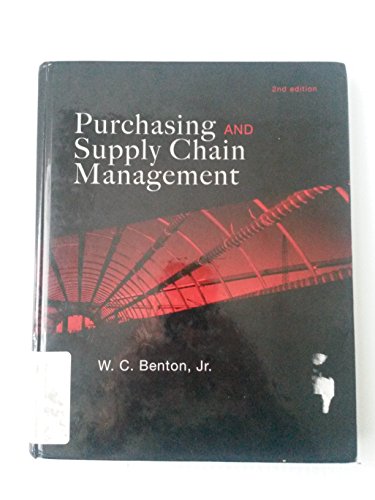 9780073525198: Purchasing and Supply Chain Management