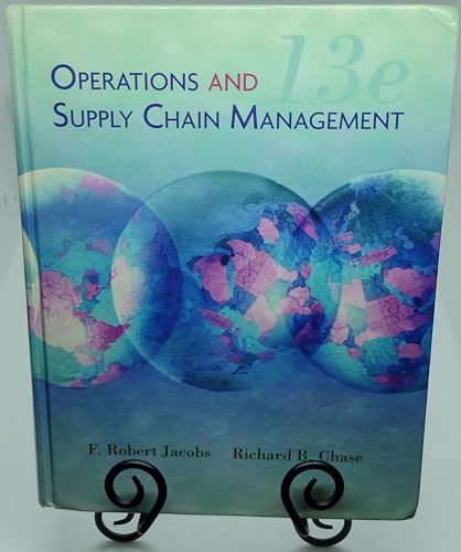 Stock image for Operations and Supply Chain Management for sale by Better World Books: West
