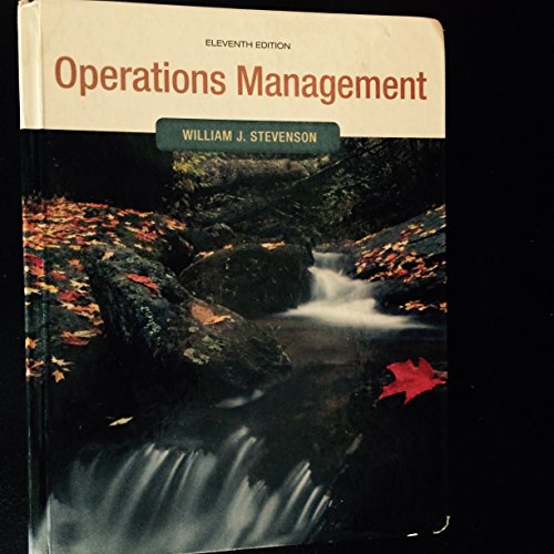 Imagen de archivo de Operations Management (Operations and Decision Sciences) a la venta por SecondSale