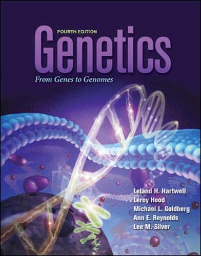 Beispielbild fr Genetics: From Genes to Genomes (Hartwell, Genetics) zum Verkauf von SecondSale