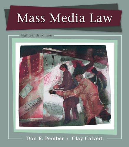 Stock image for Mass Media Law for sale by ThriftBooks-Dallas