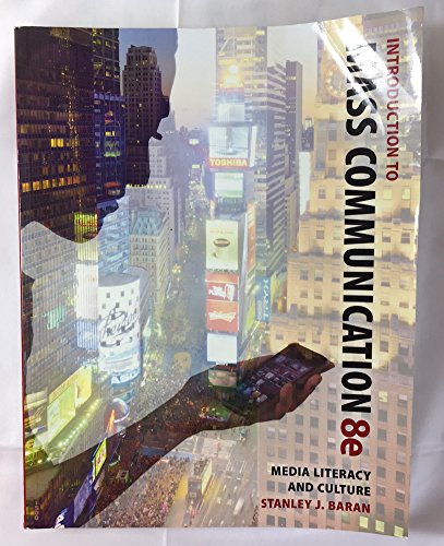 Beispielbild fr Introduction to Mass Communication: Media Literacy and Culture zum Verkauf von Wonder Book